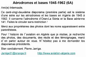 122 - AERODROMES ET BASES 1945-1962-1-ORAN LA SENIA BA 141 (37)